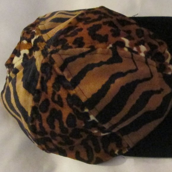 ANIMAL PRINT CAP - NWOT - Picture 7 of 7